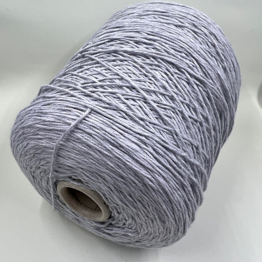 Soft Cotton Yarn 100%, Cotton yarn on cone. Gray. Per 100 gr