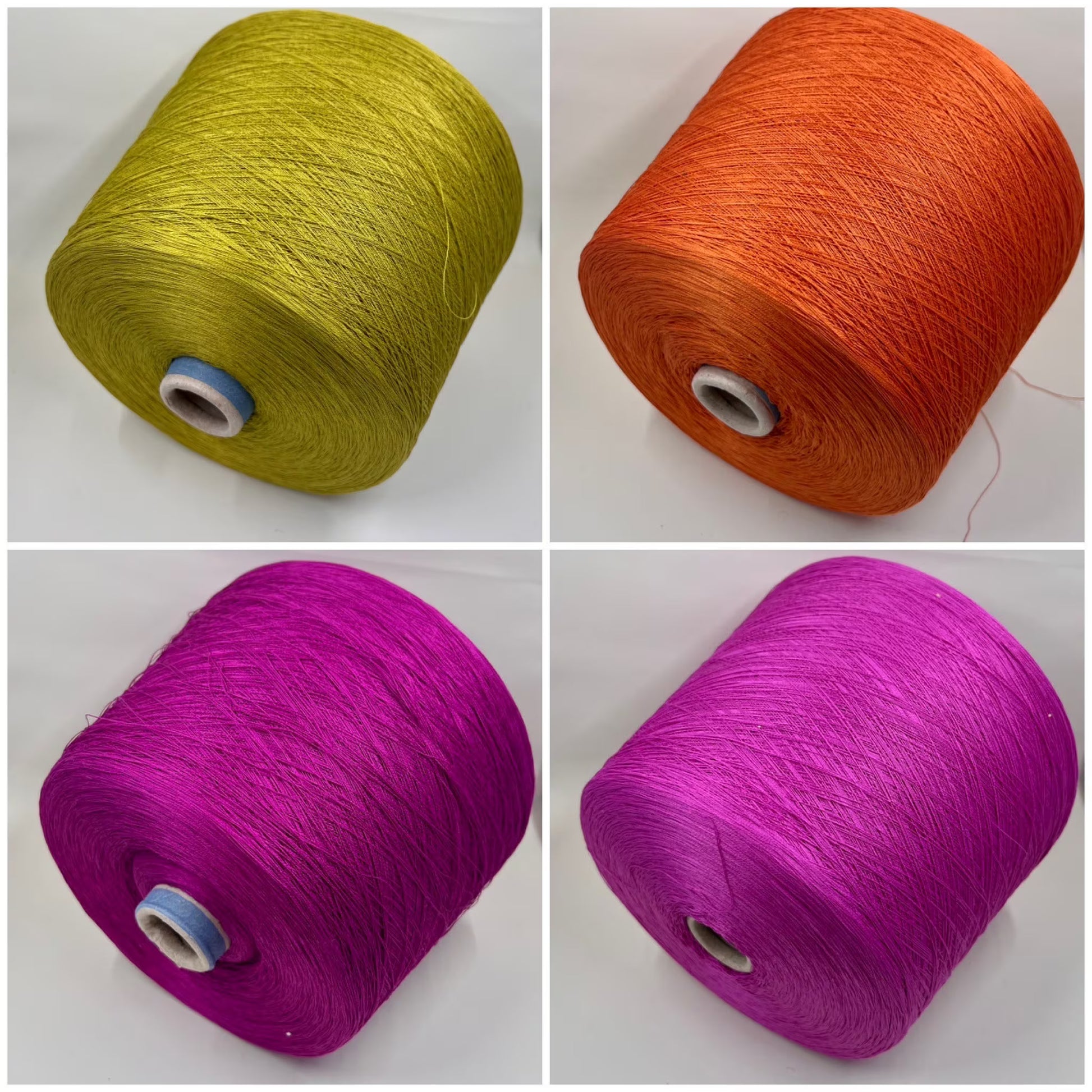 100% Cotton Yarn. Luxury Cotton yarn, Cotton yarn on cone, Machine Knitting, Hand Knitting, Summer yarn. Sessia, art Flora Nm 2/50 Fiber: 100% Cotton Yarn. The yarn on cone will be perfect for weaving and knitting but can also be used for crocheting.