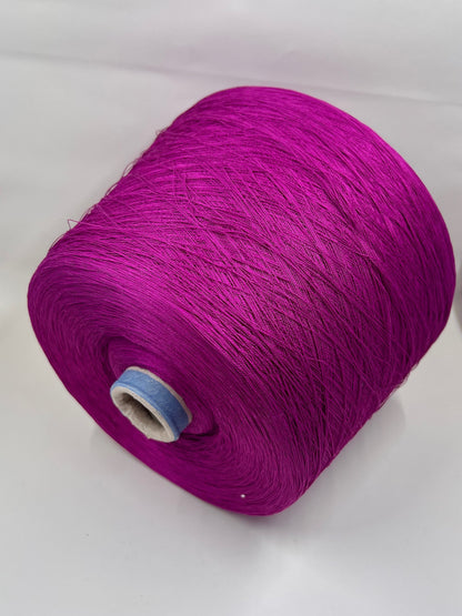 100% Cotton Yarn. Luxury Cotton yarn, Cotton yarn on cone, Machine Knitting, Hand Knitting, Summer yarn. Sessia, art Flora Nm 2/50 Fiber: 100% Cotton Yarn. The yarn on cone will be perfect for weaving and knitting but can also be used for crocheting.