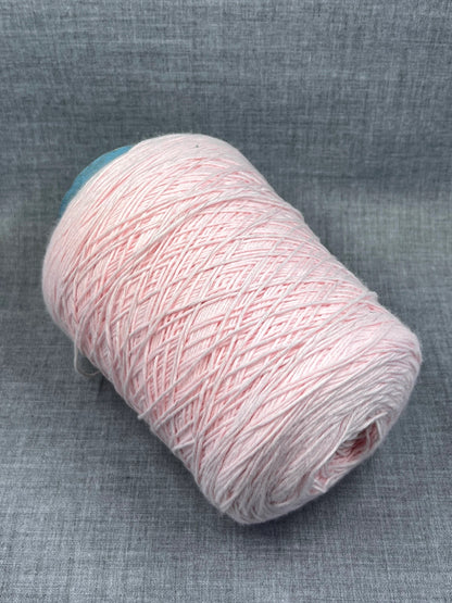 Soft Cotton Yarn 100%, Cotton Yarn on Cone, Cotton Yarn for knitting. Rosa. Per 100 gr