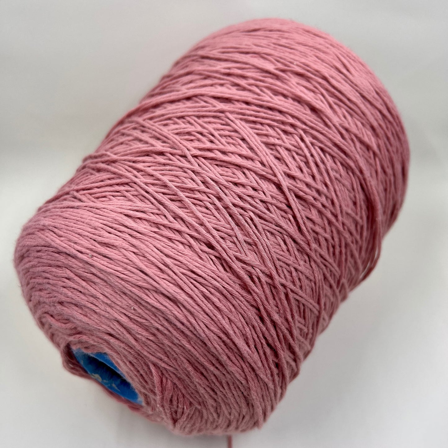 Soft Cotton Yarn 100%, Cotton Yarn on Cone, Cotton Yarn for knitting. Salmon. Per 100 gr