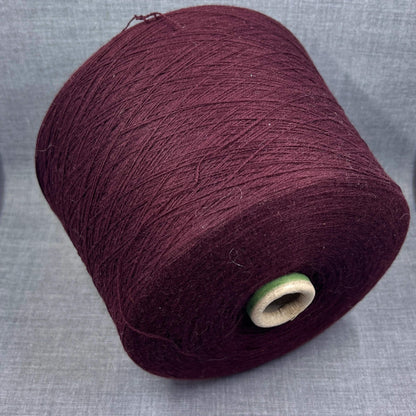 Cashmere Yarn 100%, Coarsehair Yarn, Loro Piana Yarn, Bordeaux. per 100 gr