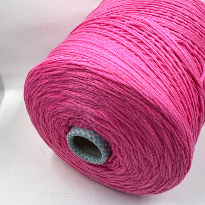 PIUMA Cashmere Yarn 100%, Yarn on Cone. Cariaggi Yarn,Yarn for knitting, Color Pink. Per 100 gr