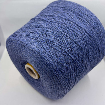 Cashmere Yarn 100%, Cablelight Cashmere Yarn, Loro Piana Yarn, Nordic Blue Mel. per 100 gr