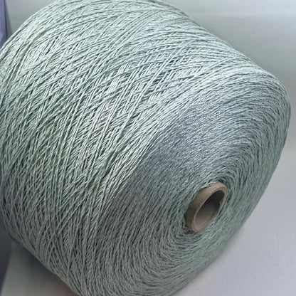 Lino Yarn 100%, Loro Piana Lino Yarn, Color Sage. Per 100 gr