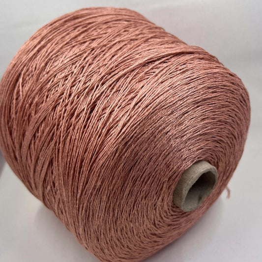 Lino Yarn 100%, Loro Piana, Yarn, Yarn on Cone, Lino yarn on cone. Color Bassora. per 100 gr