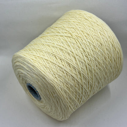 PIUMA Cashmere Yarn 100%, Yarn on Cone. Cariaggi Yarn - PCKC329, Color Lemon, per 100