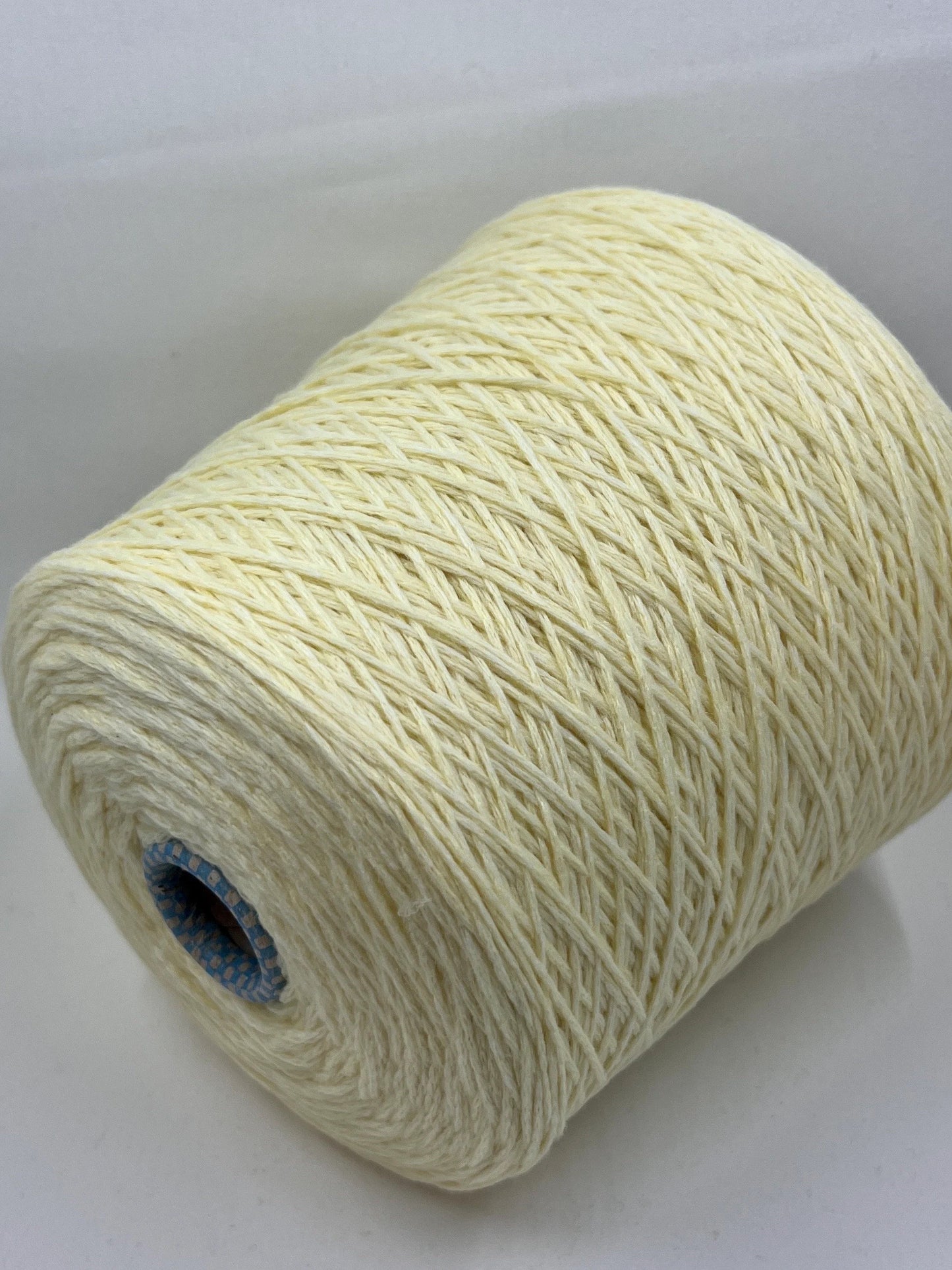 PIUMA Cashmere Yarn 100%, Yarn on Cone. Cariaggi Yarn - PCKC329, Color Lemon, per 100