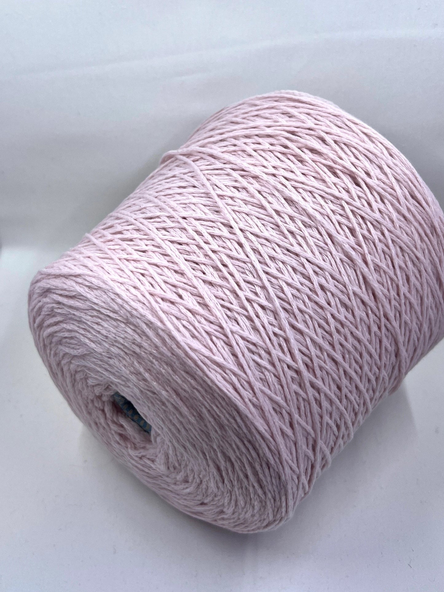 PIUMA Cashmere Yarn 100%, Yarn on Cone. Cariaggi Yarn, Yarn on Cone, Color Pale Pink. Per 100 gr