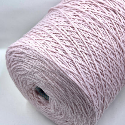 PIUMA Cashmere Yarn 100%, Yarn on Cone. Cariaggi Yarn, Yarn on Cone, Color Pale Pink. Per 100 gr