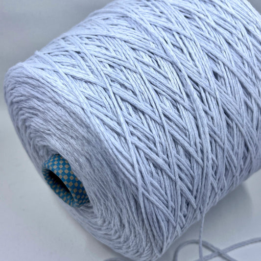 PIUMA Cashmere Yarn 100%, Yarn on Cone. Cariaggi Yarn - PCKC329, Color Platinum. Per 100 gr