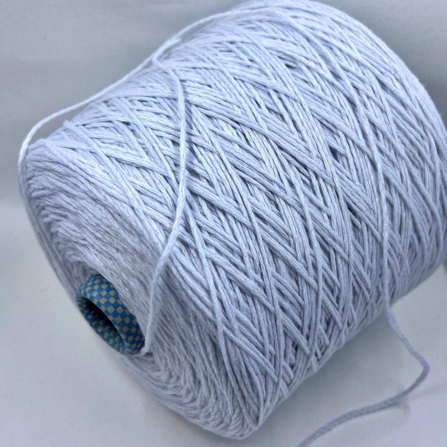 PIUMA Cashmere Yarn 100%, Yarn on Cone. Cariaggi Yarn - PCKC329, Color Platinum. Per 100 gr