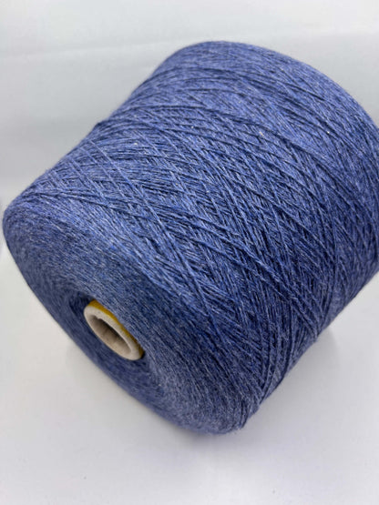 Cashmere Yarn 100%, Cablelight Cashmere Yarn, Loro Piana Yarn, Nordic Blue Mel. per 100 gr