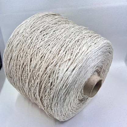 Lino Yarn 100%, Loro Piana Yarn, Color Beige. Per 100 gr