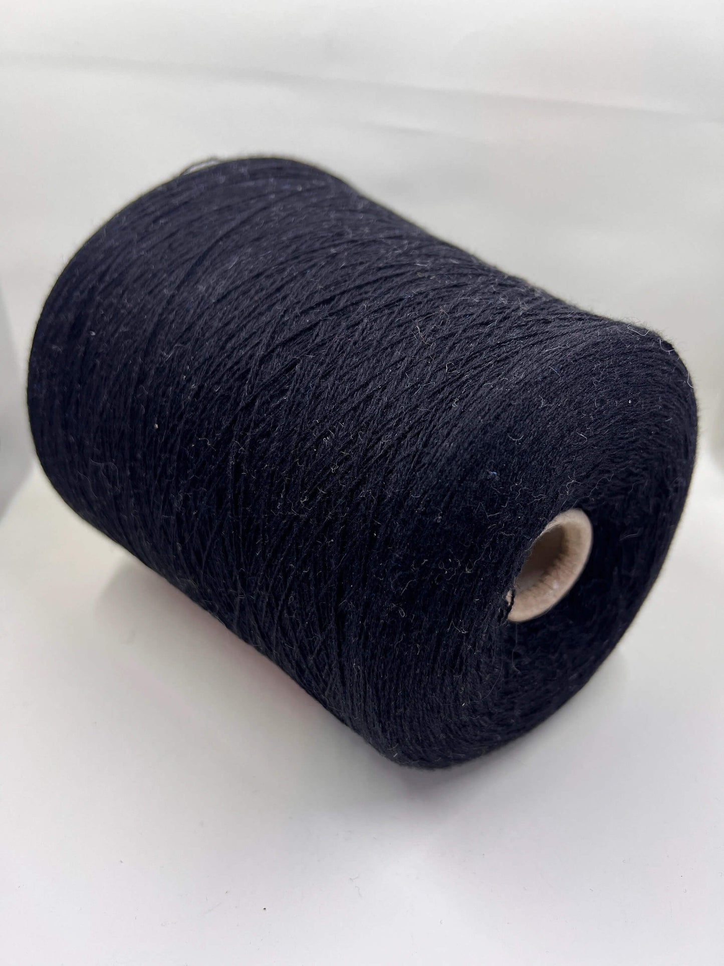 Cashmere Yarn 100%, Yarn on Cone, Loro Piana Yarn, Black. per 100 gr