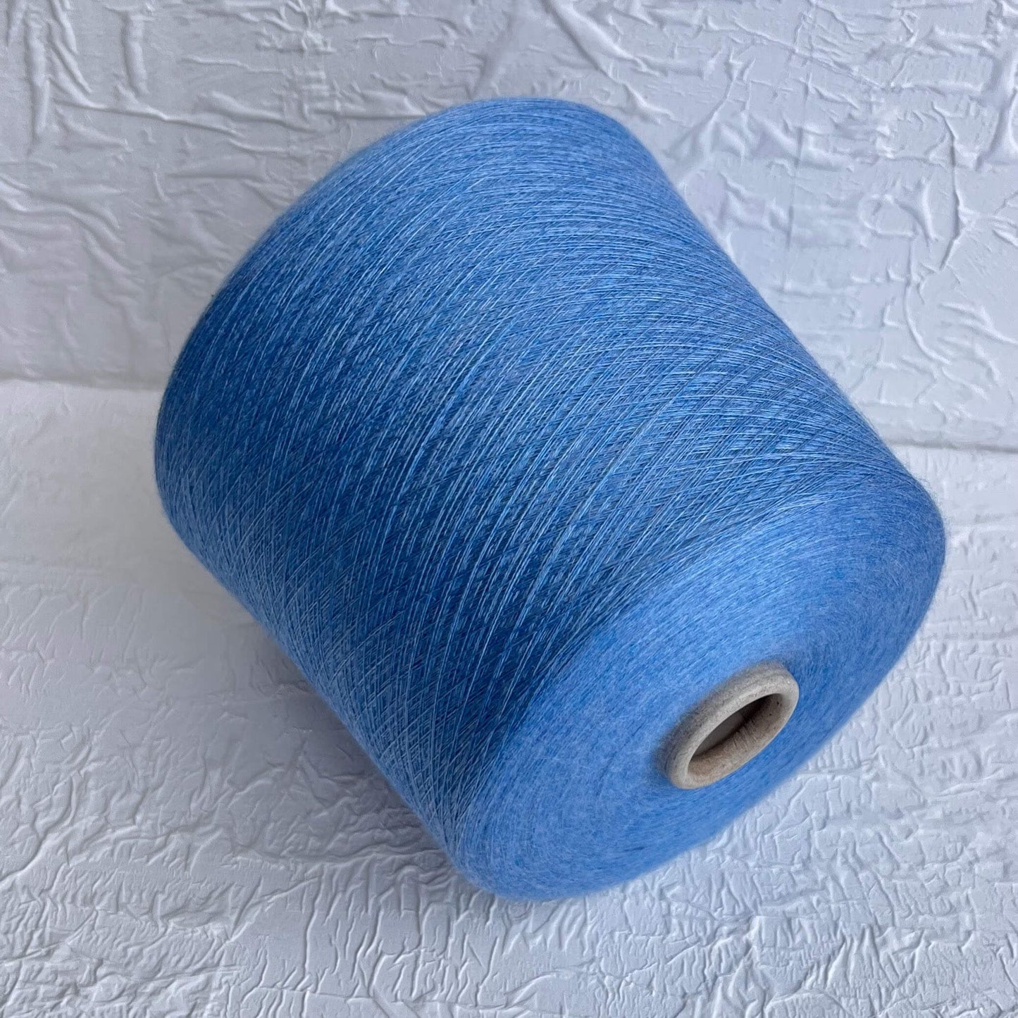 Cashmere yarn 70%, Silk Yarn 30%,Yarn for knitting, Blue Mel.Per 100 gr