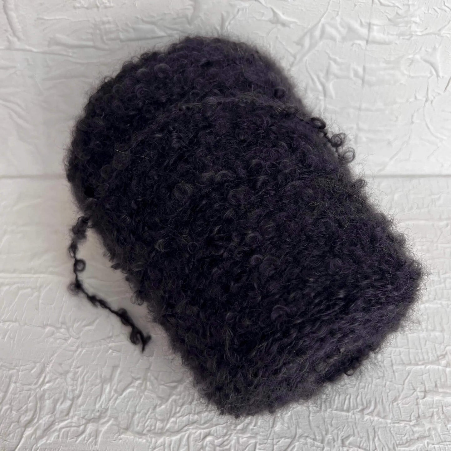 Kid Mohair yarn & Cashmere yarn & Silk yarn, Pelliccia, Filpucci - Black. Per 100 gr