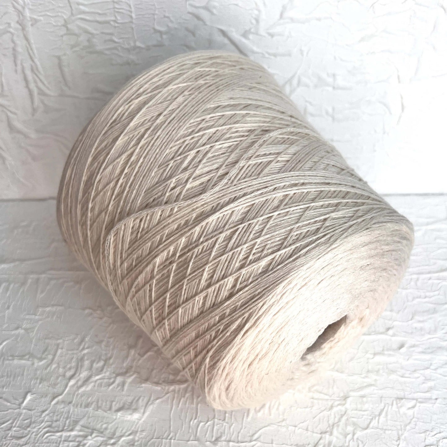 Cashmere 100%, Catanella Coarsehair, Loro Piana B834 W500, White. Per 100 gr