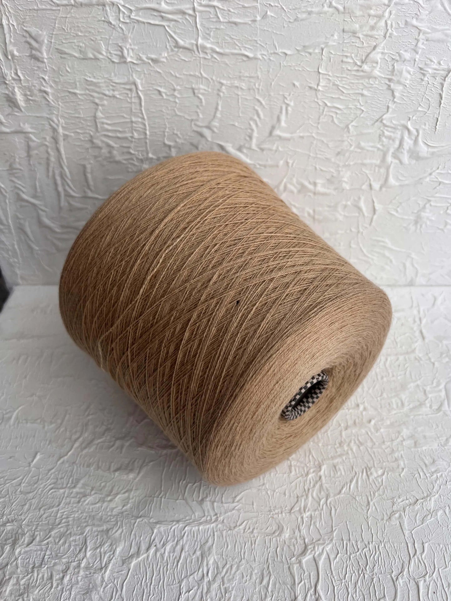 Cashmere Yarn 100%, Yarn on Cone, Cariaggi-PCKA000, Sand. Per 100 gr