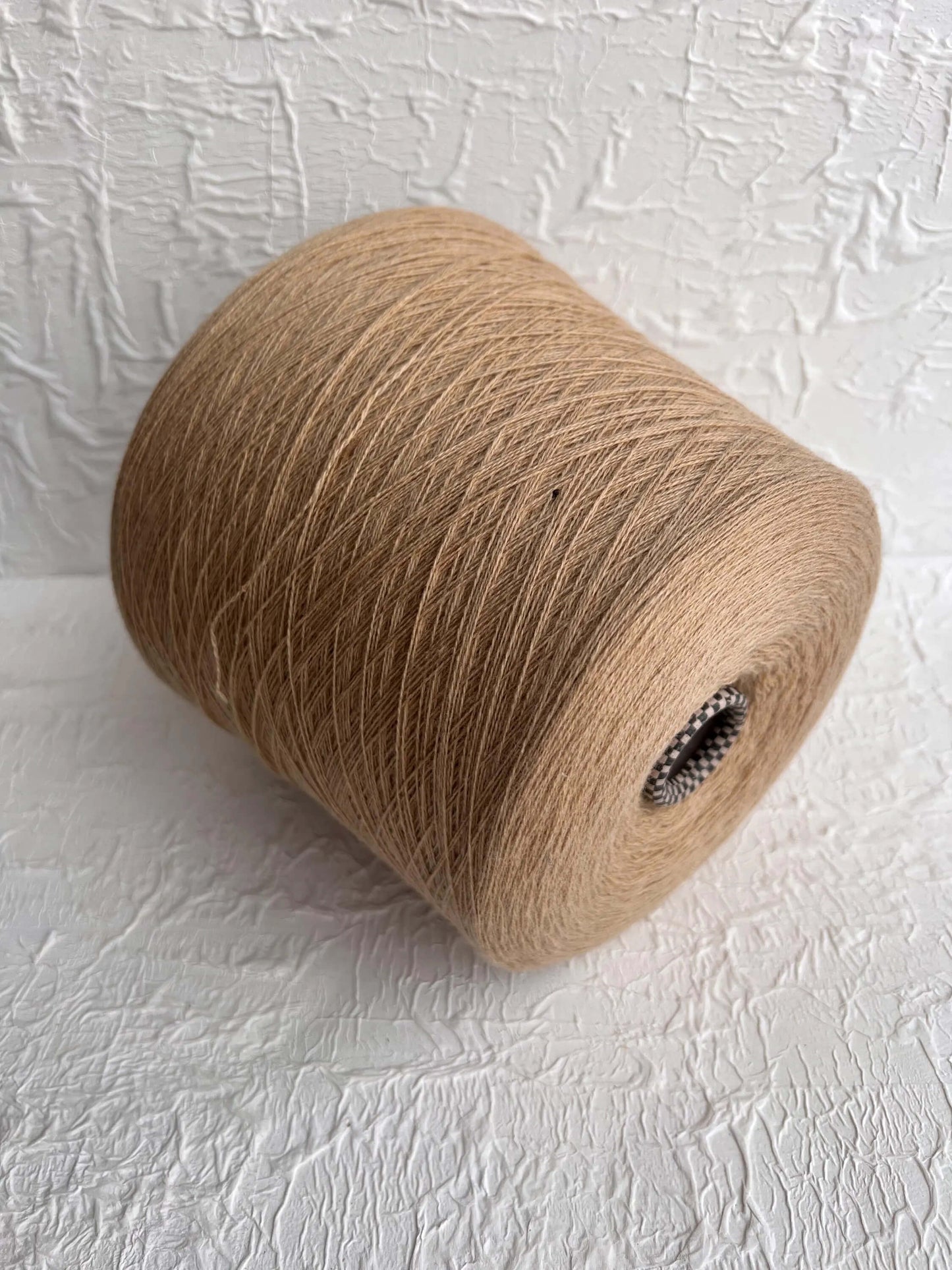 Cashmere Yarn 100%, Yarn on Cone, Cariaggi-PCKA000, Sand. Per 100 gr