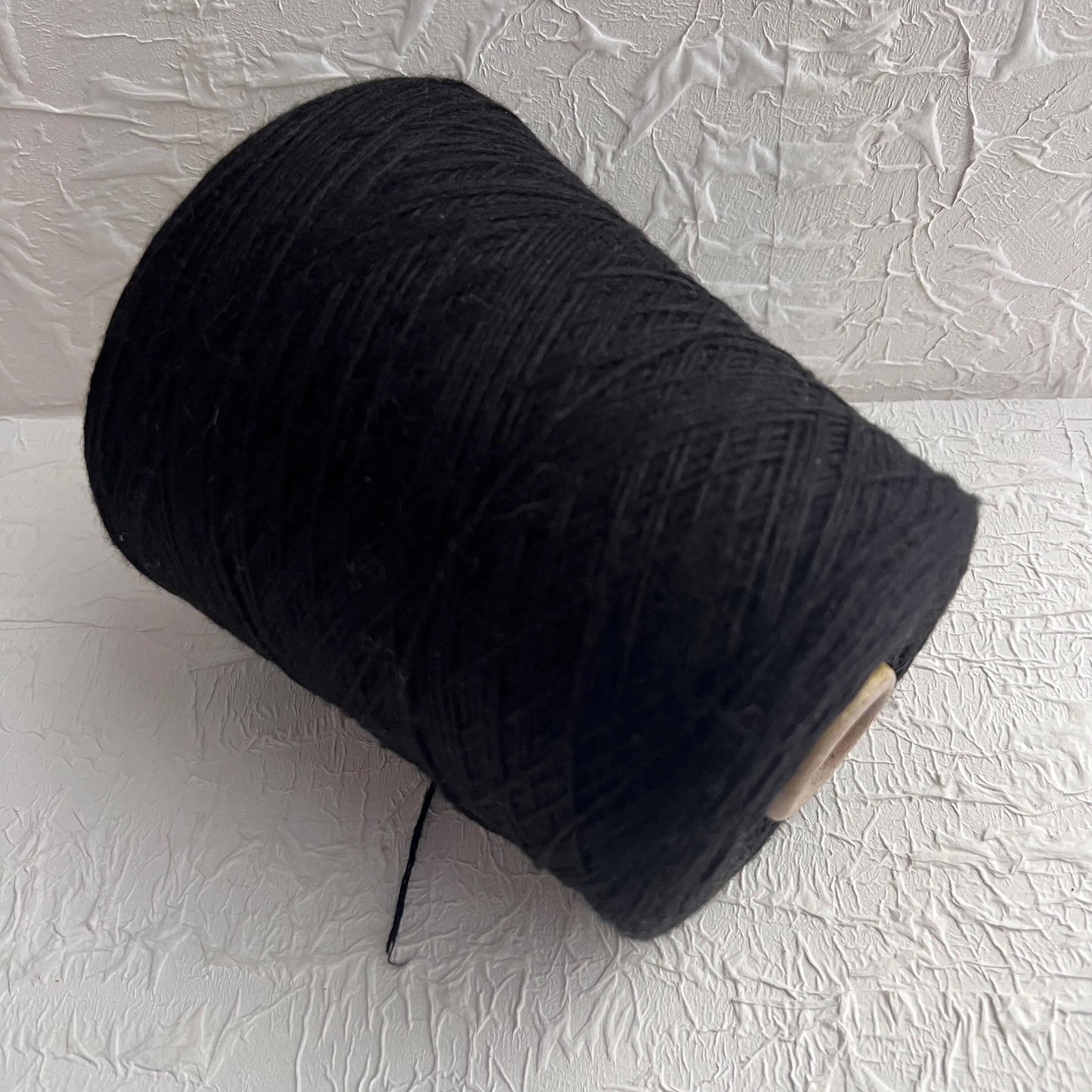 Cashmere yarn 100%, Catanella Coarsehair, Loro Piana, Black. Per 100 gr