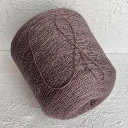 Cashmere yarn 100%, Yarn on Cone, Loro Piana-C319 0999, Taupe. Per 100 gr