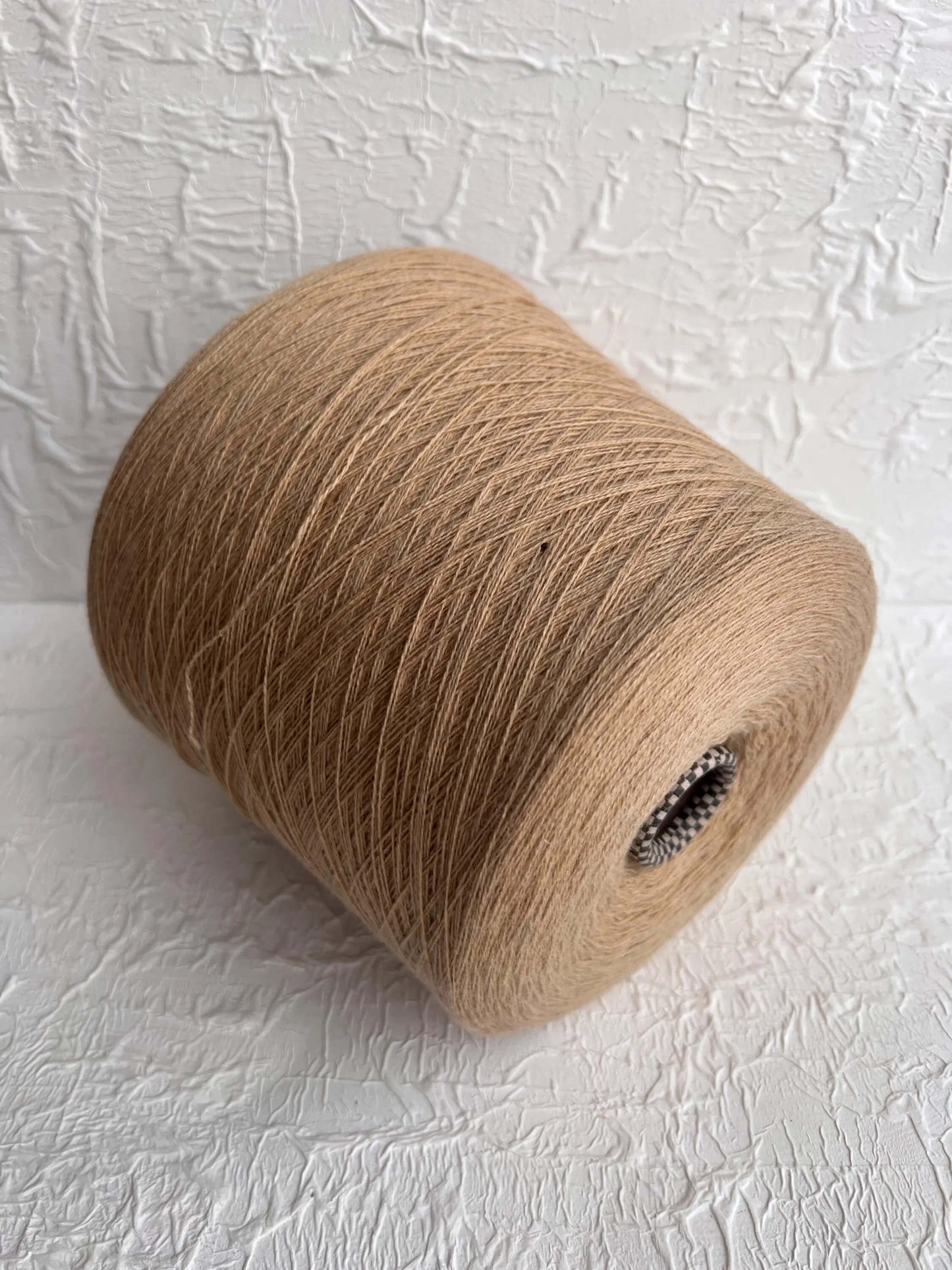 Cashmere Yarn 100%, Yarn on Cone, Cariaggi-PCKA000, Sand. Per 100 gr