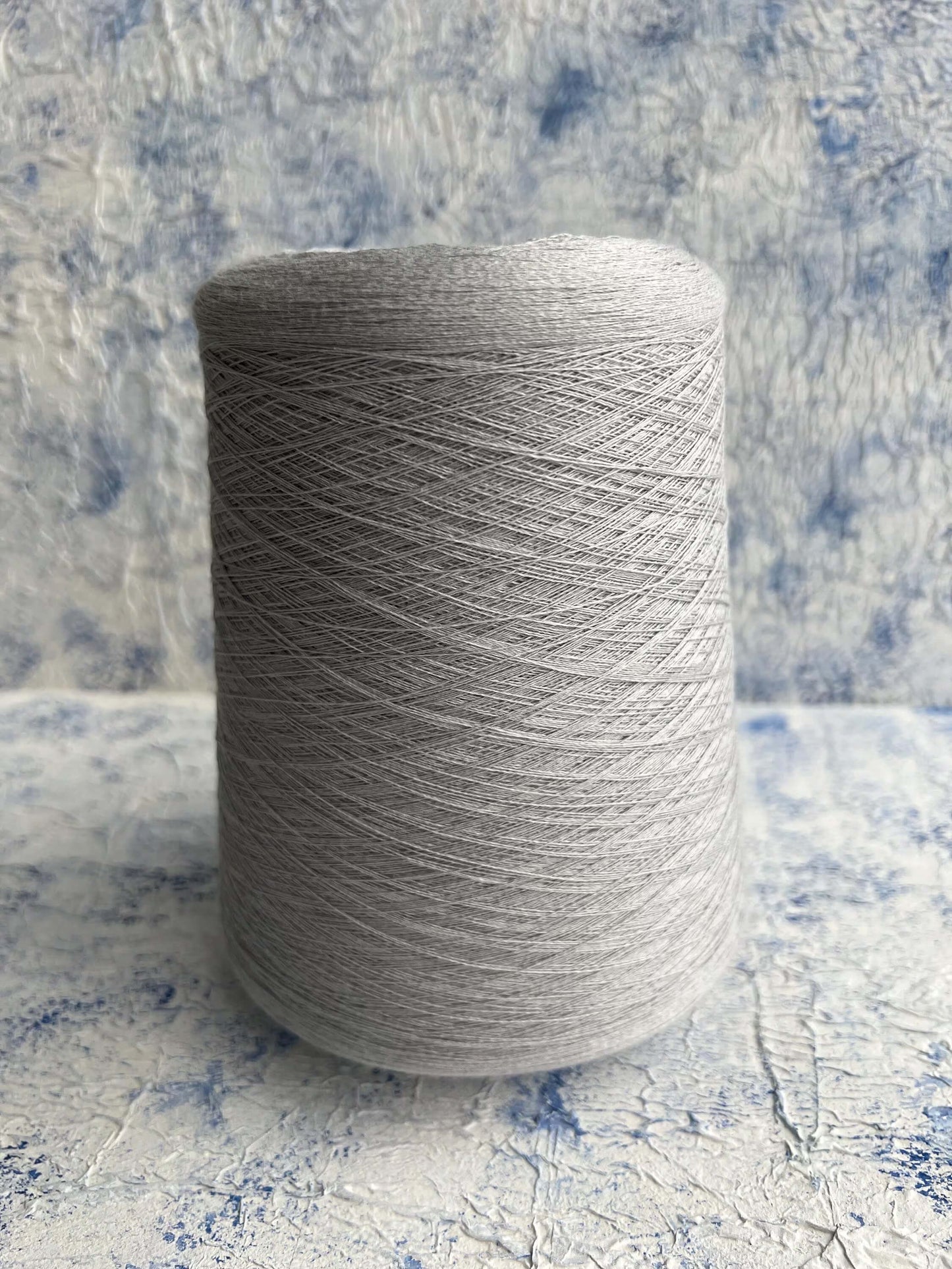 Silk Yarn 50%, Cotton Yarn 50%.Cariaggi-PPCT093, Yarn for knitting.Light Gray.Per 100 gr