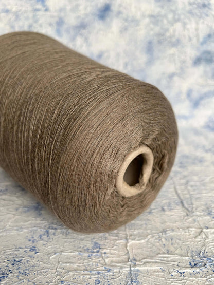 Cashmere yarn 70% & Silk Yarn 30%, Loro Piana-Royal,Taupe. Per 100 gr