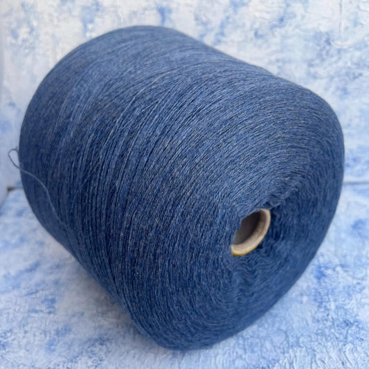 Baby Cashmere yarn 100%, Loro Piana yarn. Jeans Mel. Per 100 gr