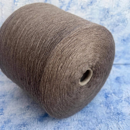 Baby Cashmere yarn 100%, Loro Piana yarn. Brown scuro. Per 100 gr