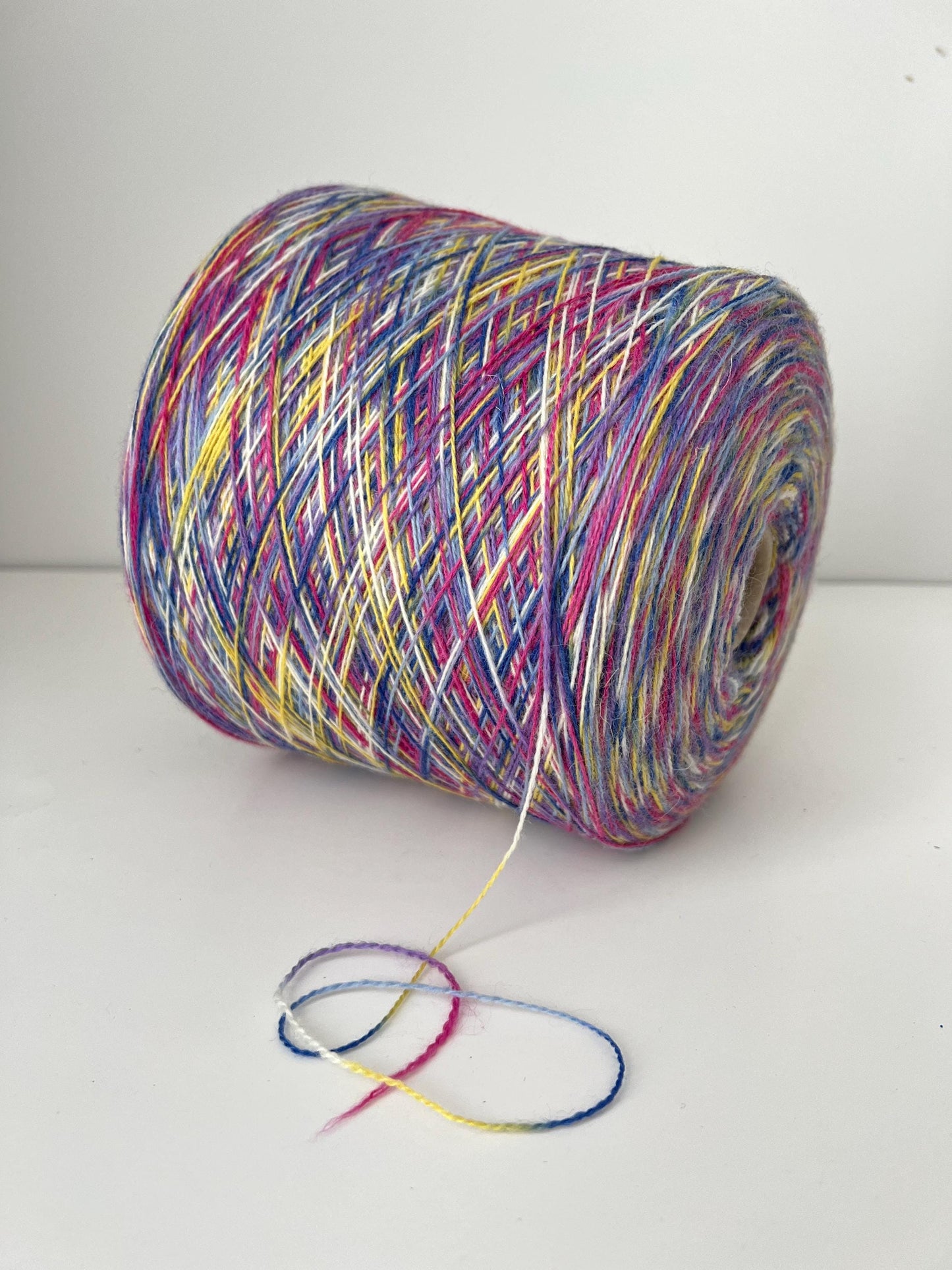 MISSONI-Merino yarn 100%, PROFILLO.Nm 2/14.Color ARCOBALENO.Per 100gr
