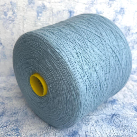 Cashmere Lace Yarn 2/28 Cielo – Todd & Duncan yarn on cone.Per 100 gr