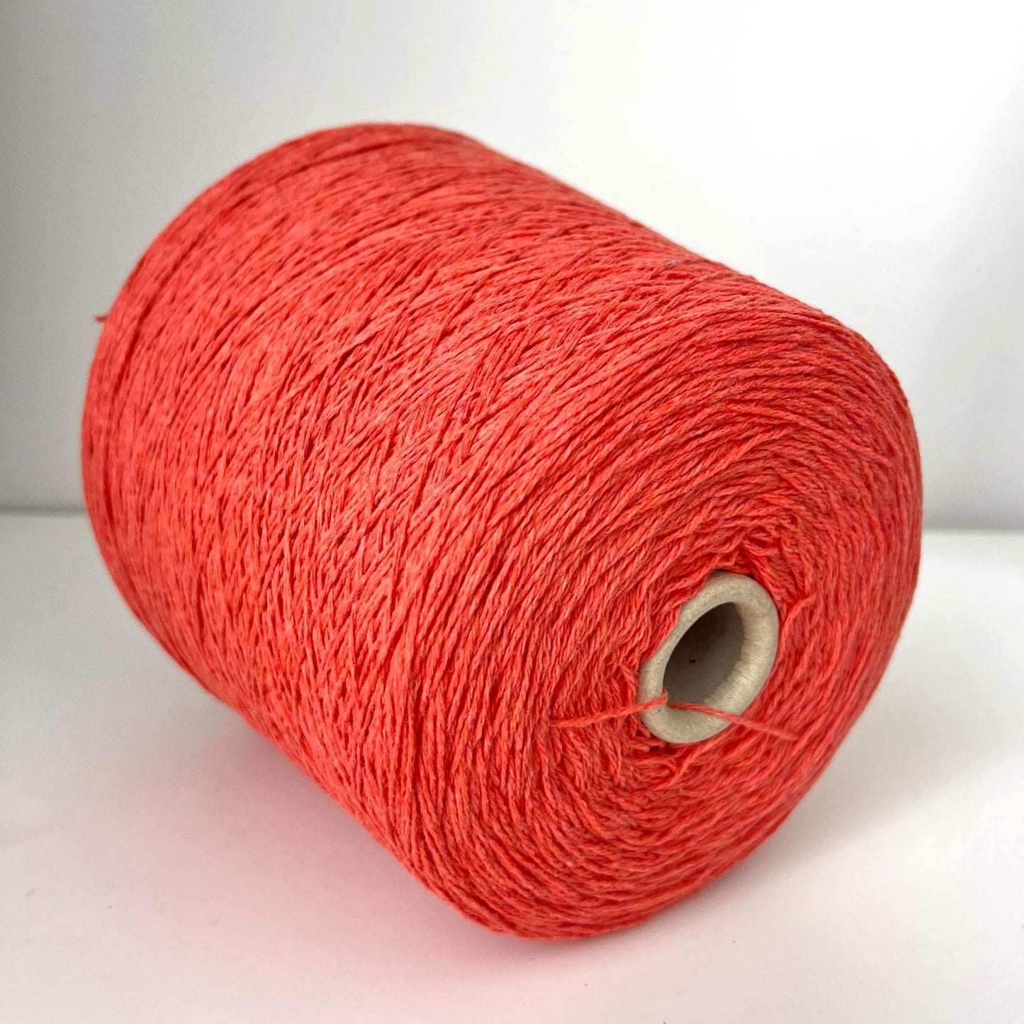 Cashmere Twist Coarsehair 100%,Nm 3/13, Loro Piana. Corallo.Per 100 gr