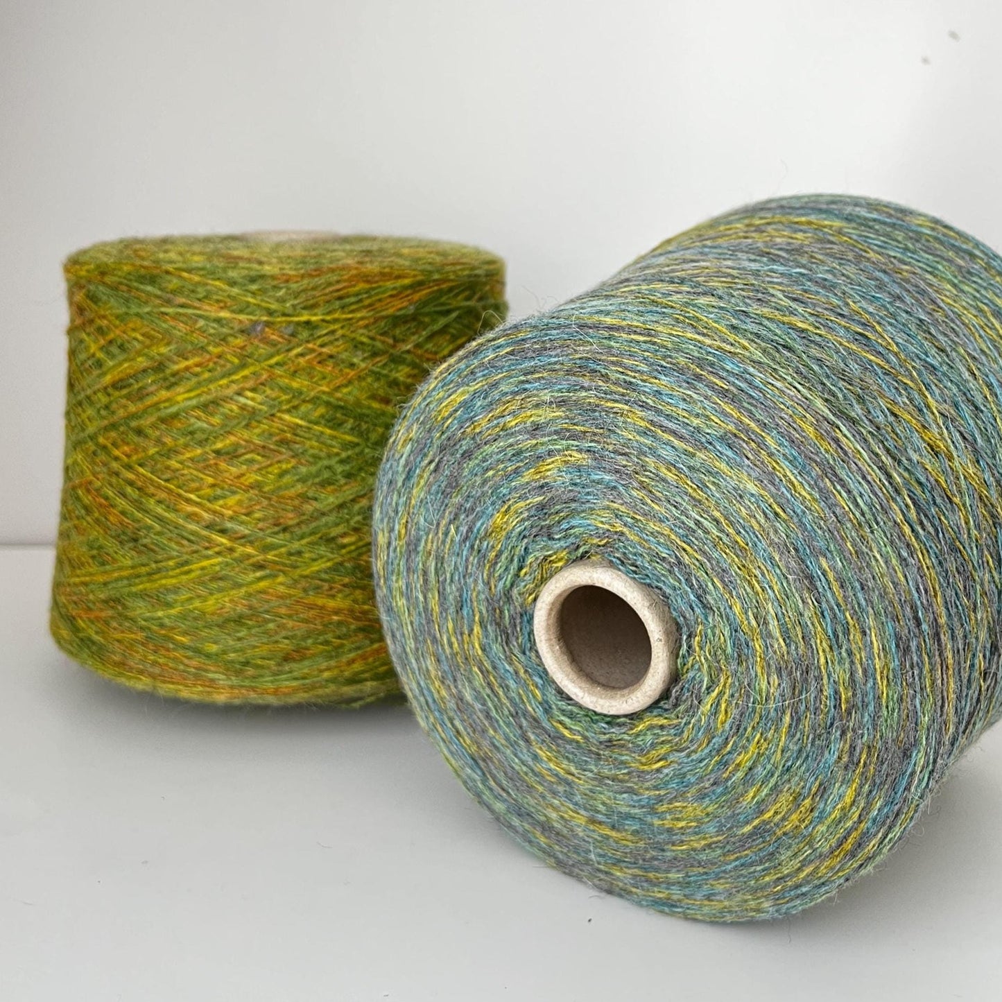 Alpaca 40%,Merino 30%,Mohair 30% Yarn.PROFILLO,Color Fieno.Per 100 gr