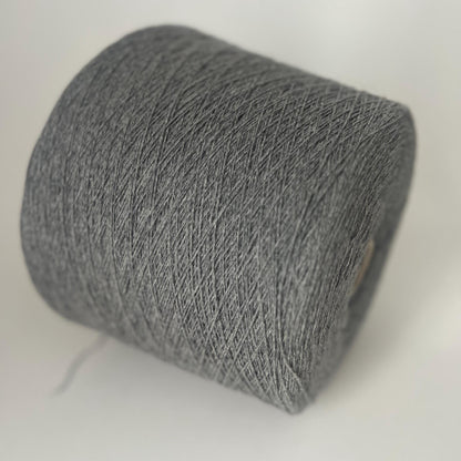 Loro Piana 100% Cashmere Yarn Gray – Lace Cone Yarn Italy. Per 100 gr