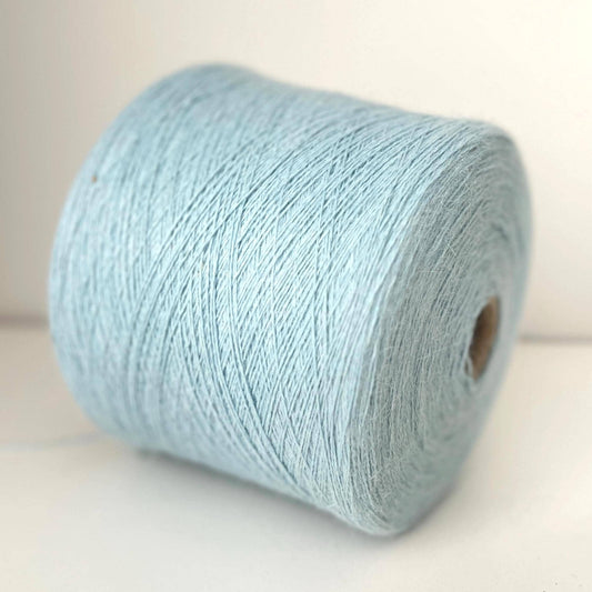 Angora yarn 50% &  PA 50%, Nm 2/14 art: Rita.Color Blue Sky.Per 100 gr