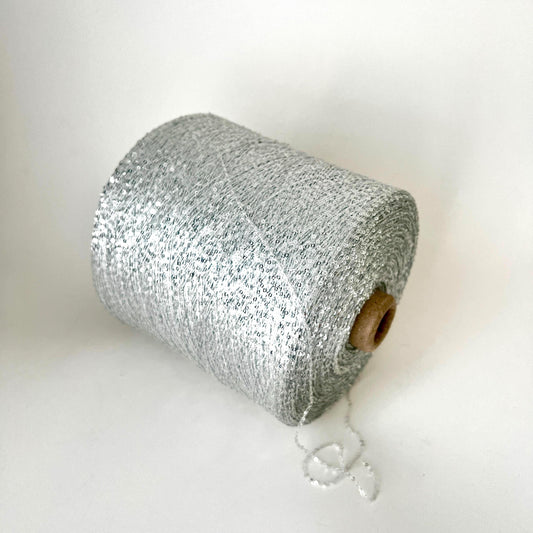 Paillettes Sequin Yarn Antares Silver – Italian Sparkling Yarn