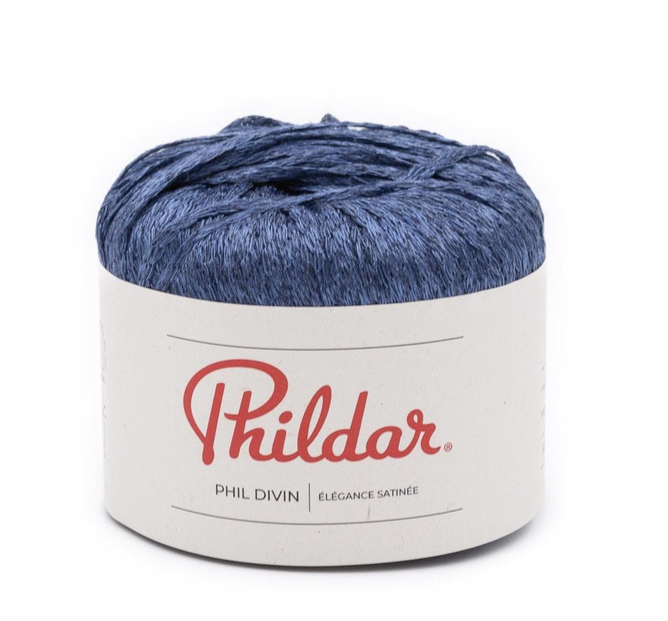 Blue, 54% Viscose & 56% Polyester yarn in Skeins. 50gr.Worsted. Per Ball