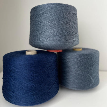 70% Merino&30% Silk yarn,Nm 2/28.PROFILLO,Color Chiaro.Per 100gr