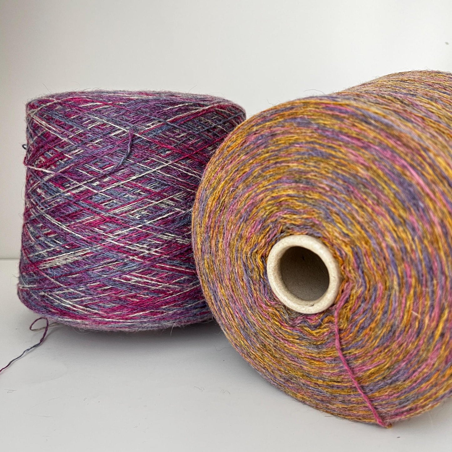 Alpaca 40%,Merino 30%,Mohair 30% Yarn.PROFILLO,Color Stampa.Per 100 gr