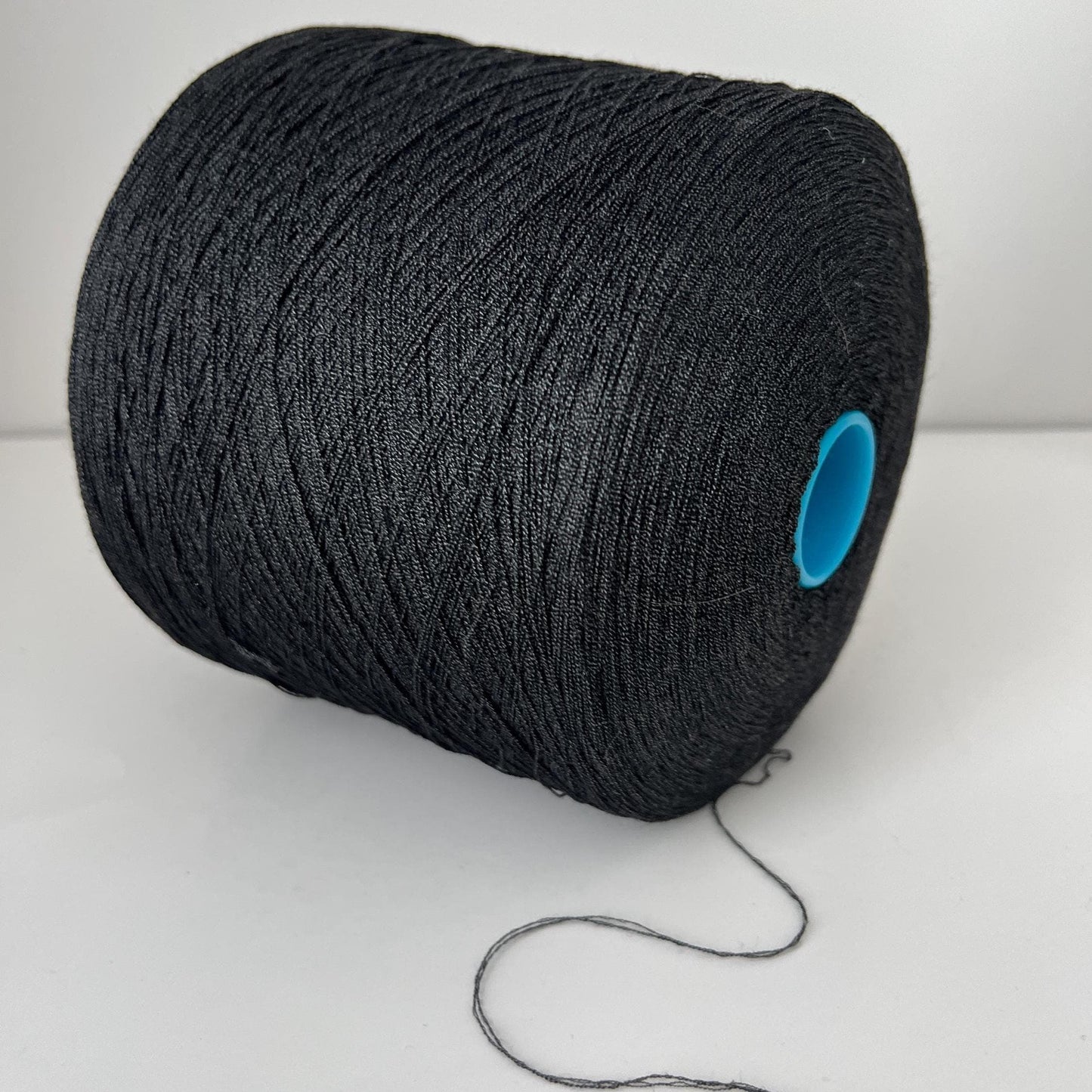 50% Merino & 50% Silk yarn,Nm 1/14. PROFILLO, Color Black.Per 100 gr