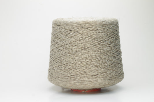 StopLino, Nm 2000, 60% Li, 40% Cashmere yarn, Loro Piana yarn on Cone, Beige