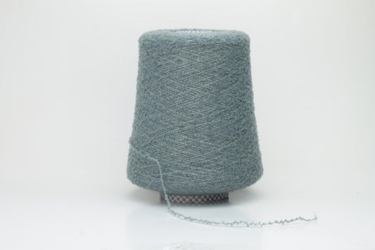 Cashmere 80% & Silk Yarn 20%,Nm 7.500, Boucle Cariaggi yarn, colore Bagno