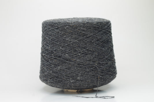 Cashmere 95%, Merino 5%,Nm 2/14, Filpucci, art: NinetyFive, color Dark Gray
