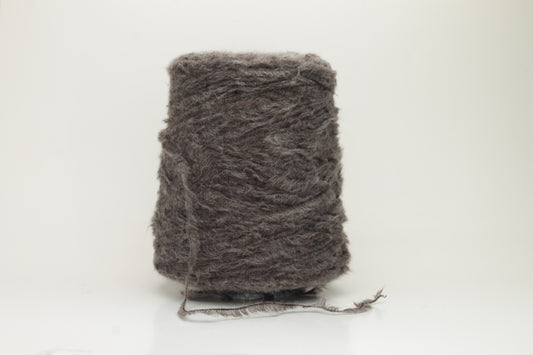 Cashmere 45%, Silk 25%, Alpaca 30% yarn. Nm 2700, Cariaggi yarn, color Brown