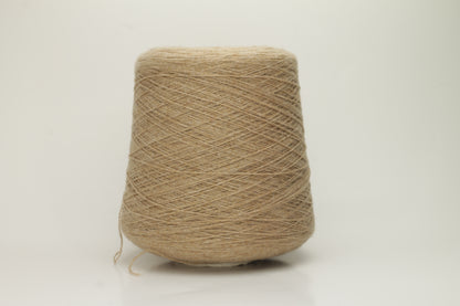 Cashmere 100%, Nm 2/13, Botto Giuseppe Vintage, Color Beige