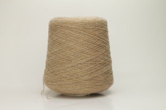 Cashmere 100%, Nm 2/13, Botto Giuseppe Vintage, Color Beige
