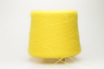 SuperKidMohair 70%, Seta/Silk 30%, Nm 8500 - Aurora. Yellow
