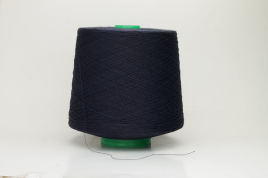 Silk yarn 100%,Shine Crepe Nm 2/120X2, Botto Giuseppe, Color Dark Blue